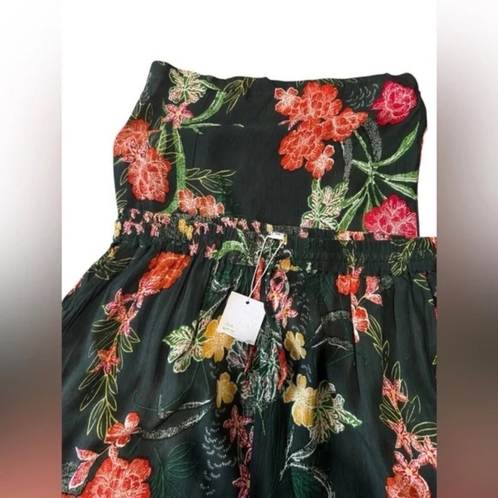 WALTER BAKER Wren Floral Wide Leg Pants NWT - Sz XL - Picture 3 of 7